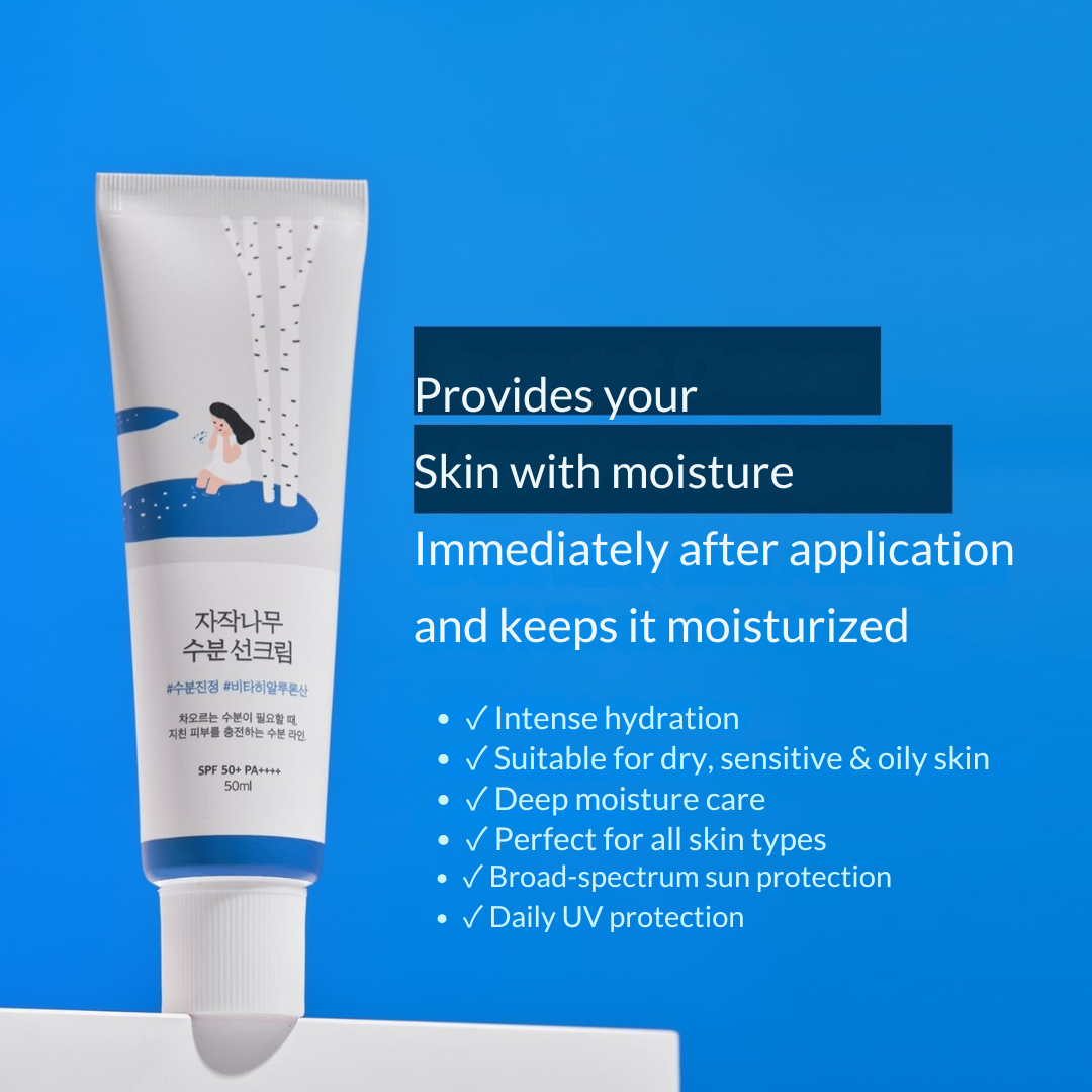 ROUND LAB Birch Juice Moisturizing UV LOCK SPF 45 Glow Sunscreen