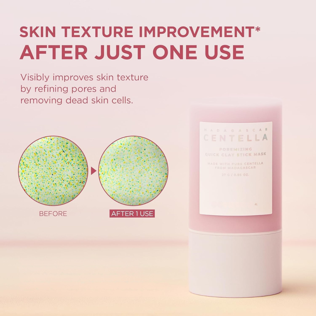 Madagascar Centella Poremizing Quick Clay Stick Mask