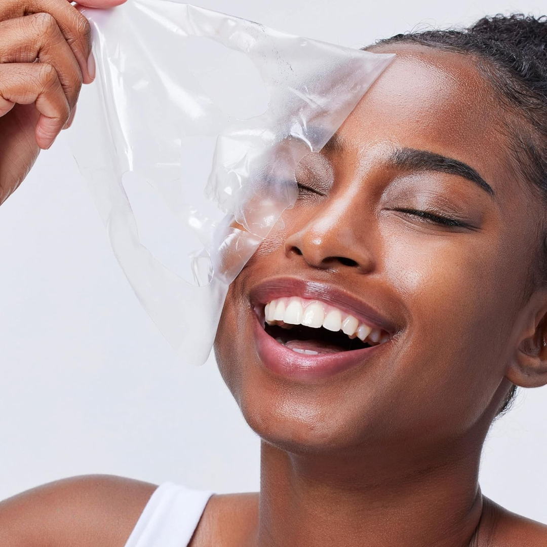 Advanced Snail Mucin Glass Glow Hydrogel Face Masks
