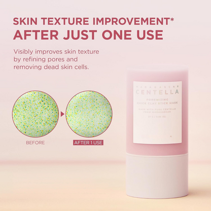 Madagascar Centella Poremizing Quick Clay Stick Mask